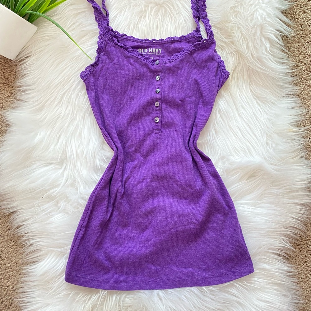 Old Navy Violet Knit Top